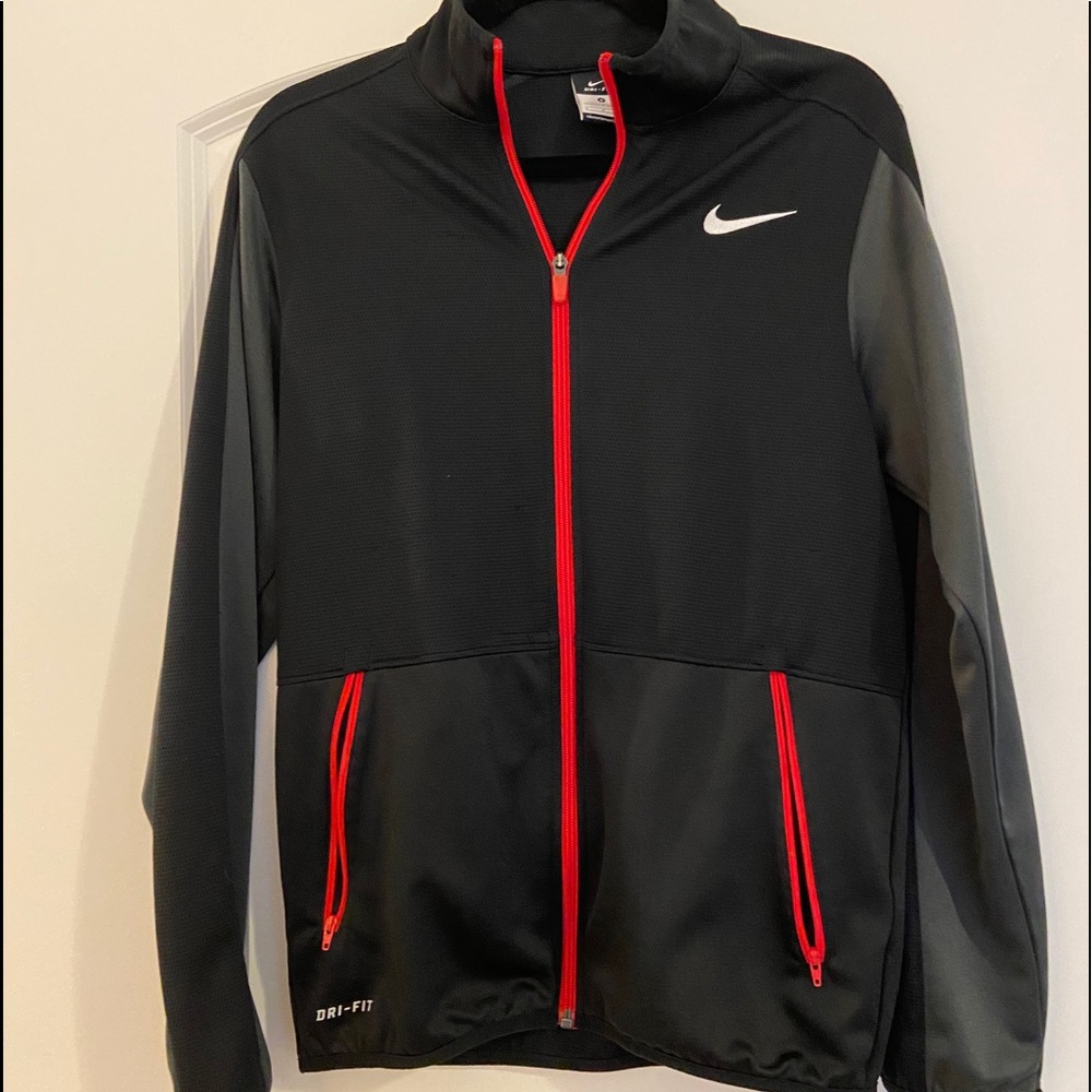 Nike zip front jacket size small
